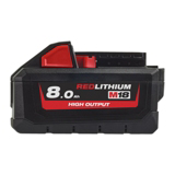  Batterie Milwaukee® M18 HB8 High output™ 8ah 