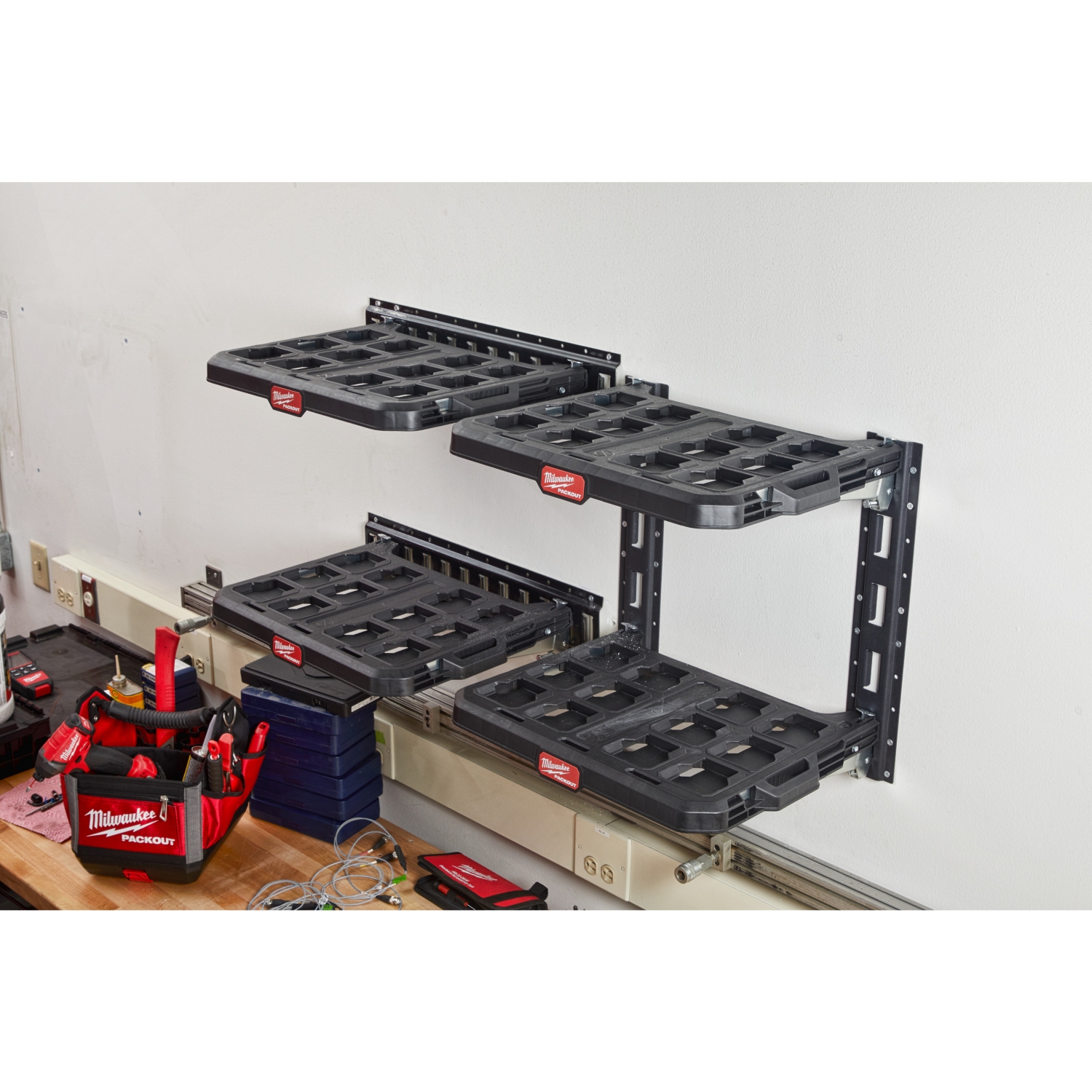 Système d'étagères Packout L 54 x l 44 x h 50 mm Milwaukee
