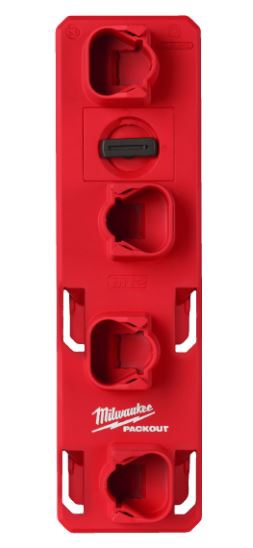 Support de batterie Packout L 10,20 x l 6,60 x h 33 mm pour batterie M12 Milwaukee