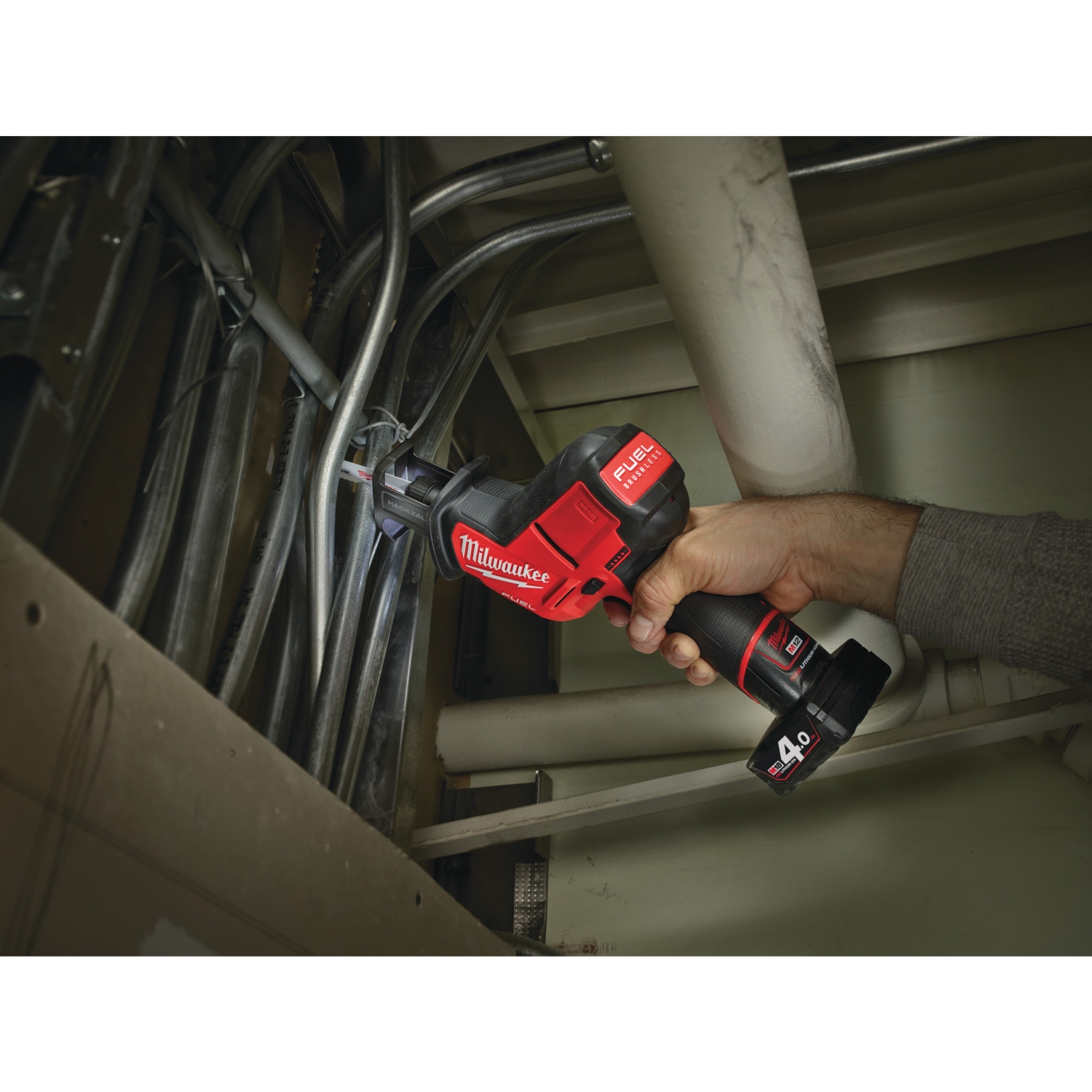 Scie sabre compacte Hackzall M12 Fuel - Solo Milwaukee