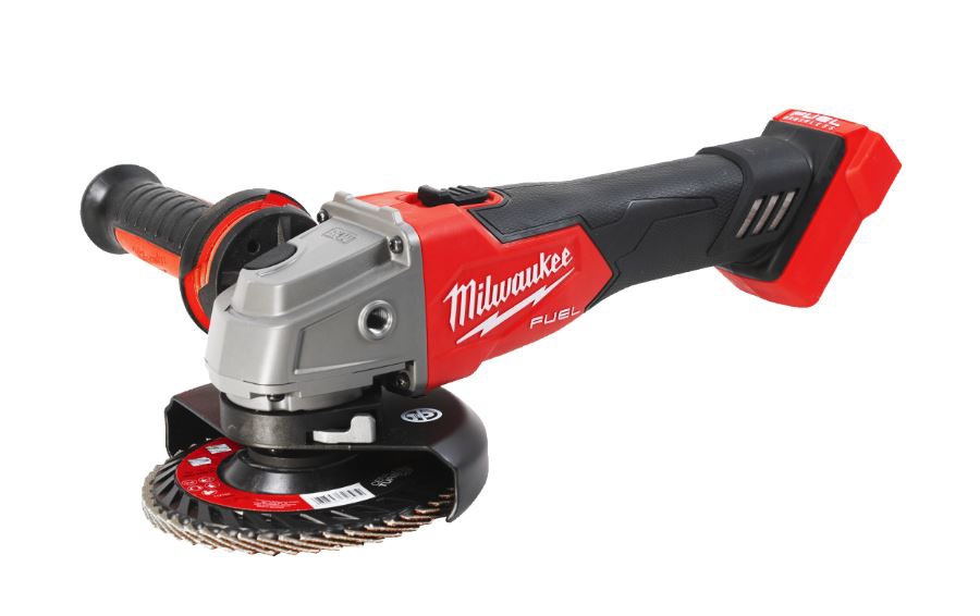 Meuleuse d'angle 125 mm interrupteur coulissant - Solo Milwaukee