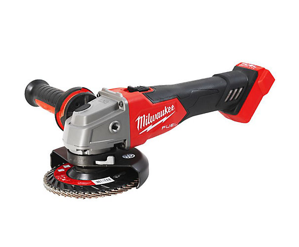 Meuleuse d'angle 125 mm interrupteur coulissant - Solo Milwaukee