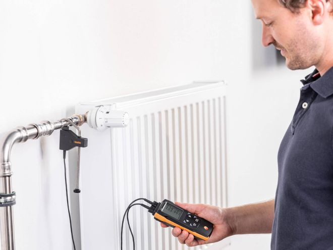 Appareil de mesure de la température différentielle 922 pour TC de type K avec connexion à l’App Testo