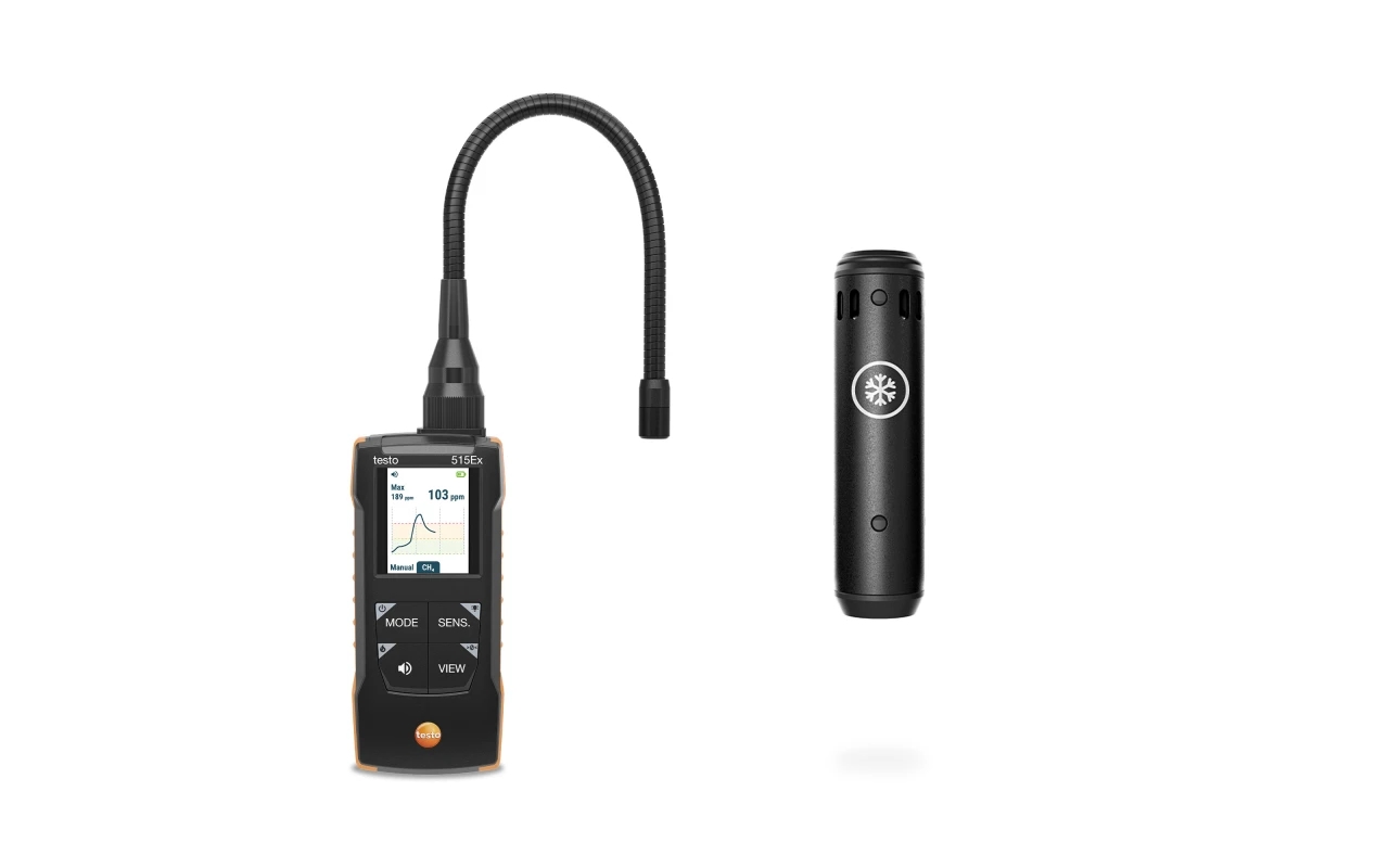 Détecteur de fuites fluides frigorigènes ATEX Testo 515 Ex Testo