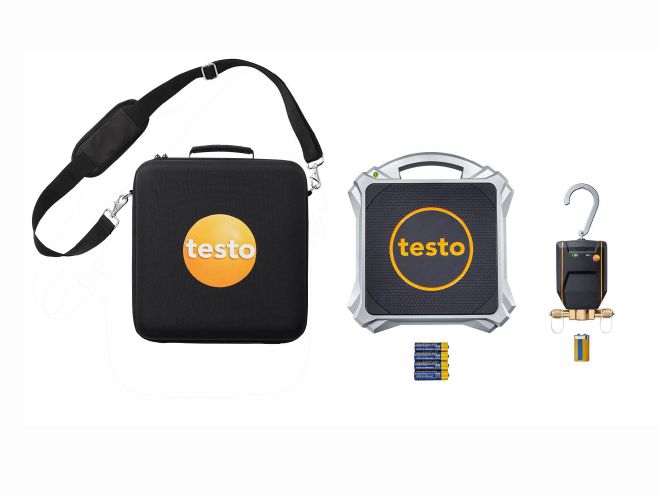 Kit testo 560i - Balance numérique de fluide frigorigène et vanne intelligente avec Bluetooth® Testo