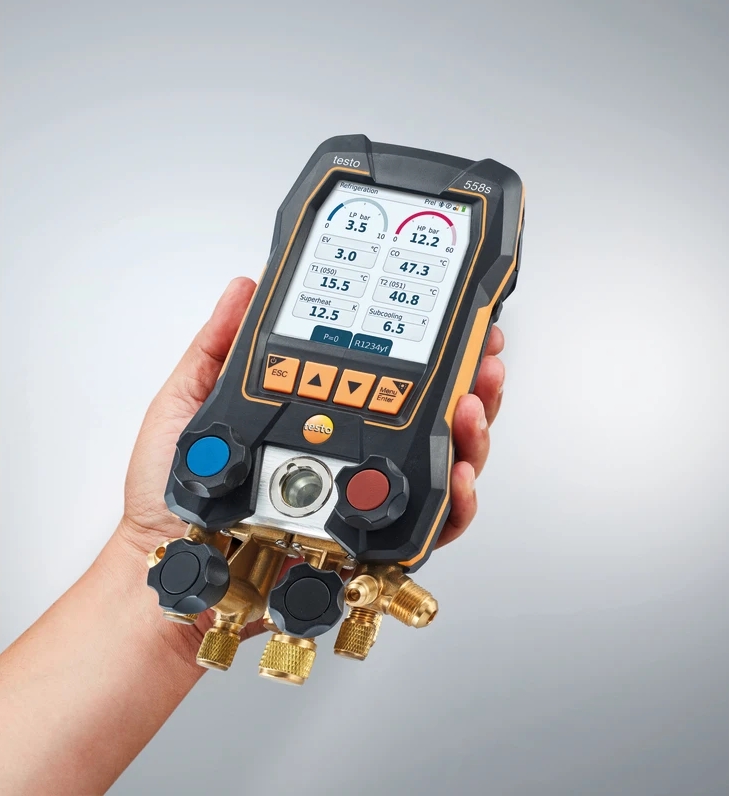 Manifold électronique 4 voies 558S Testo