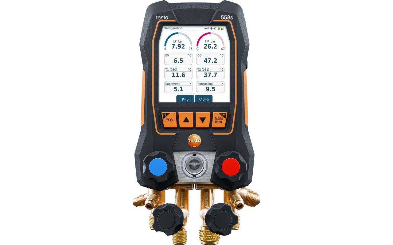 Manifold électronique 4 voies 558S Testo