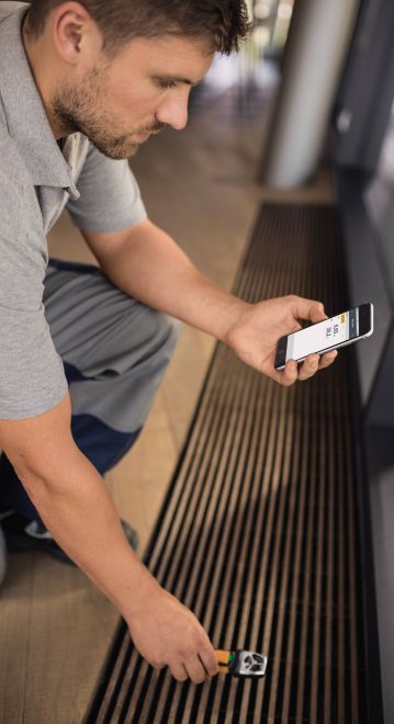 Anémomètre à hélice avec commande Smartphone 410I Testo