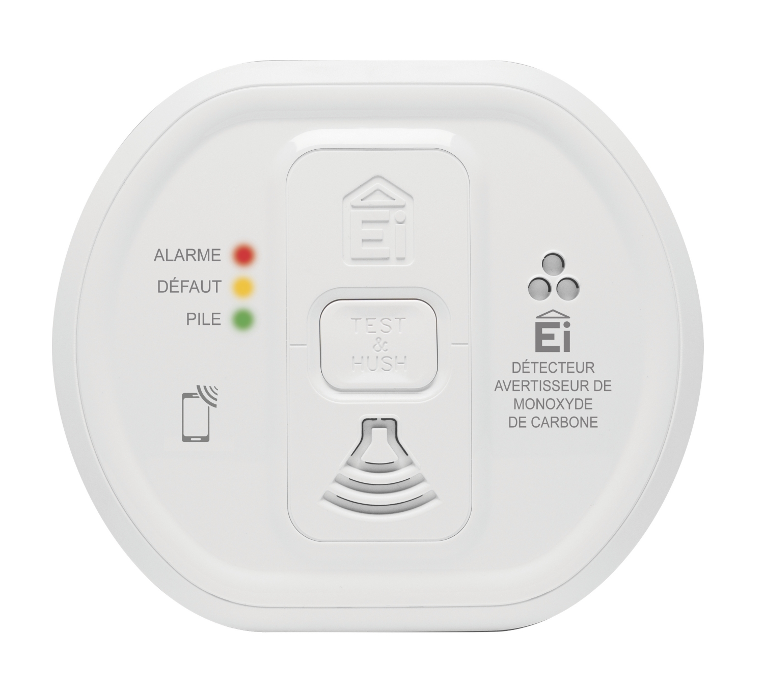 Détecteur de monoxyde de carbone EI208W Ei Electronics