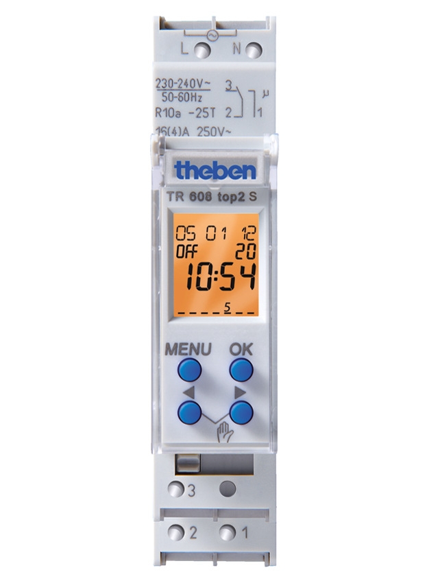 Horloge programmable digital TR Theben