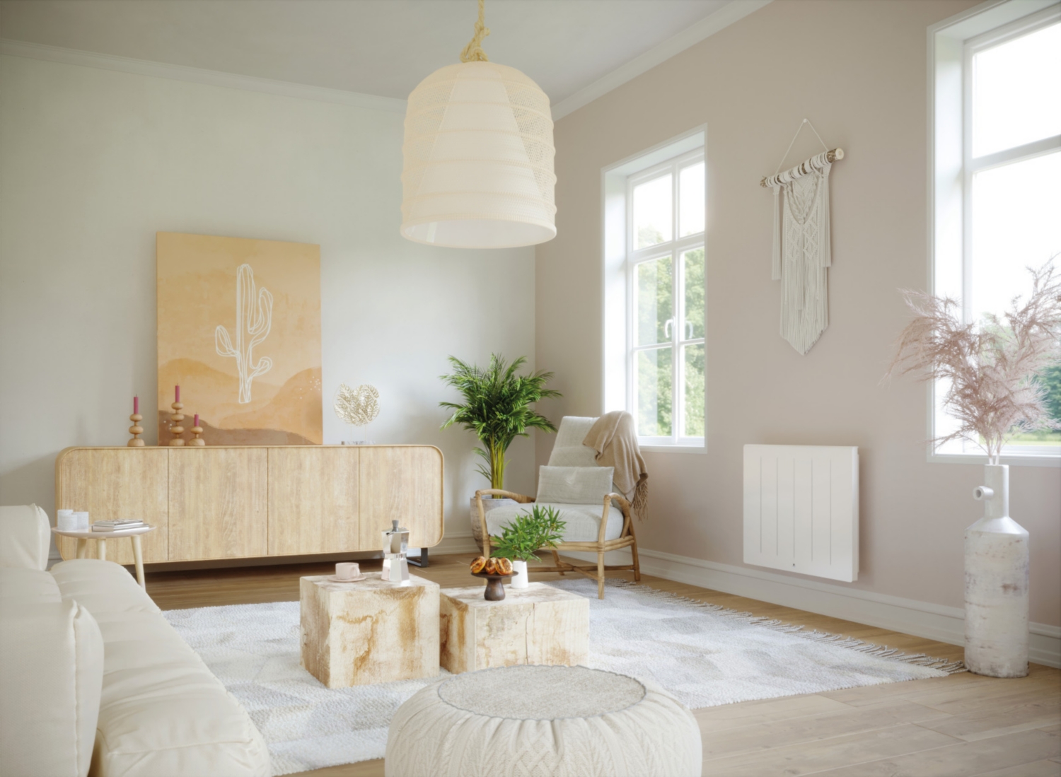 Radiateur Kenya 4 - Blanc Thermor