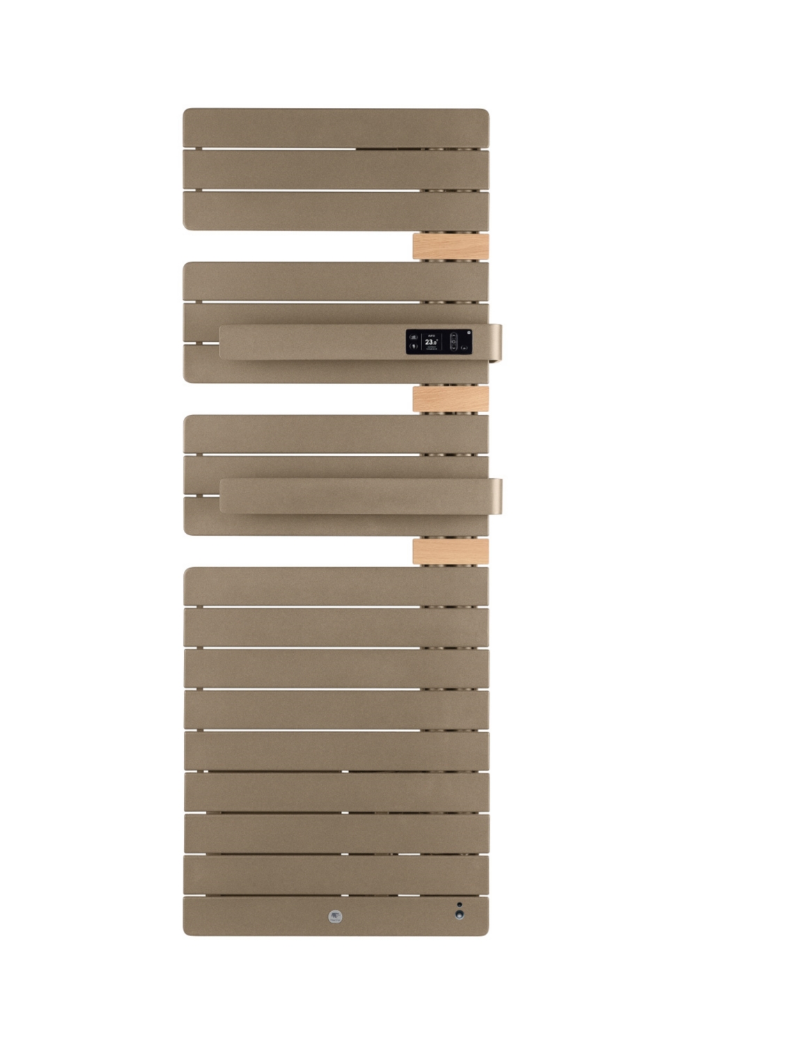 Sèche-serviettes électrique avec soufflerie Allure Virtuose mât à droite Thermor