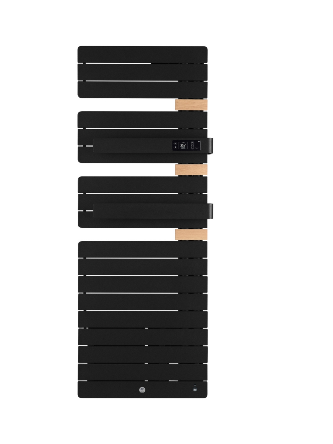 Sèche-serviettes électrique avec soufflerie Allure Virtuose mât à droite Thermor