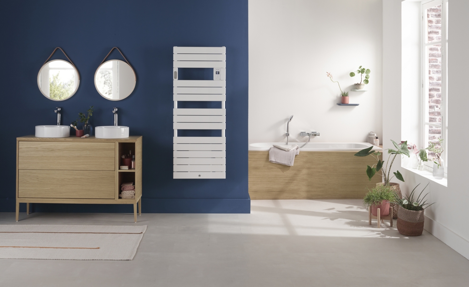Sèche-serviettes électrique mixte avec soufflerie Riviera 2 Thermor