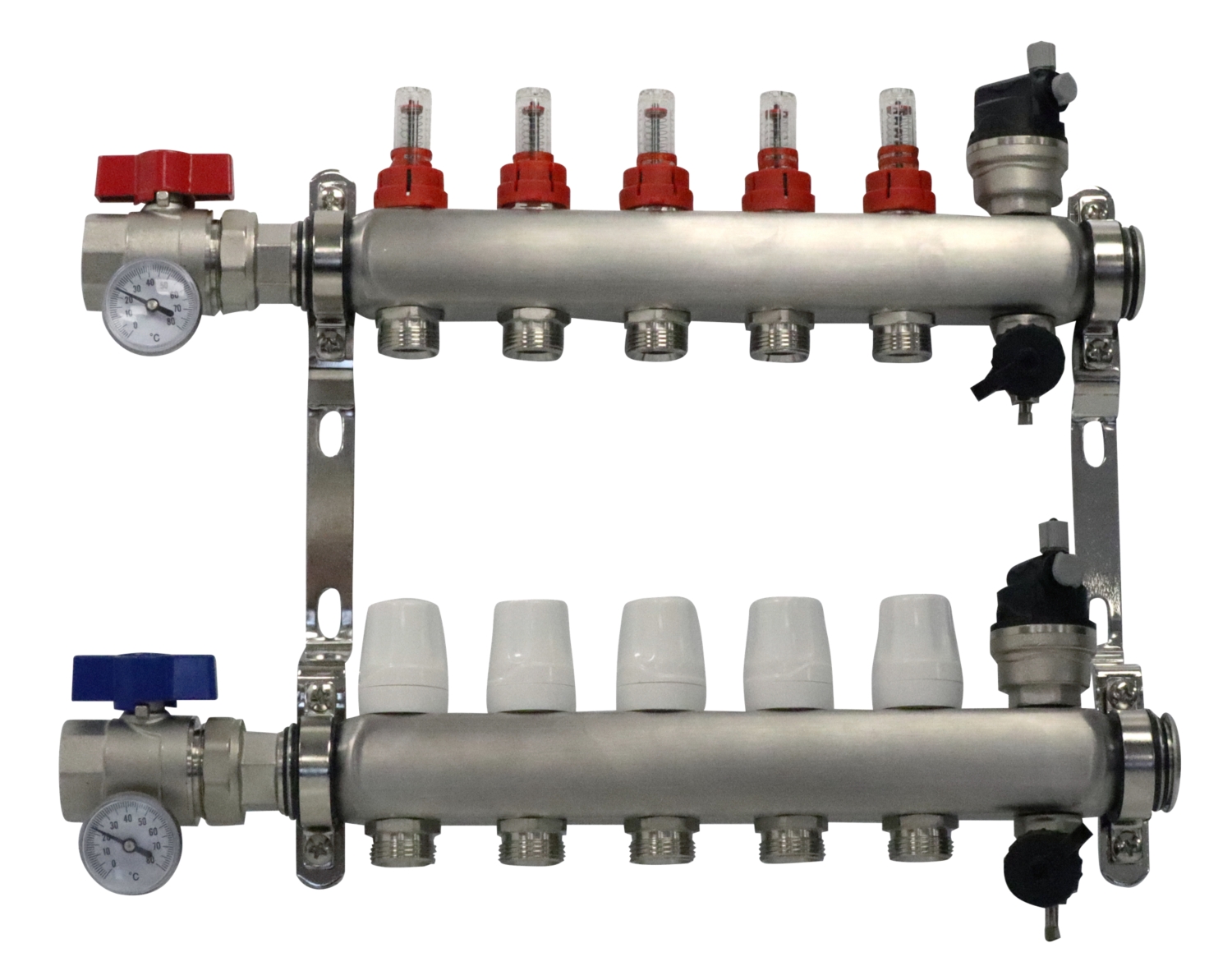  Collecteur inox plancher chauffant basse température 