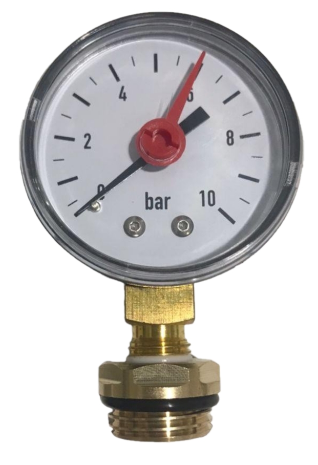 Kit manomètre pour collecteur inox