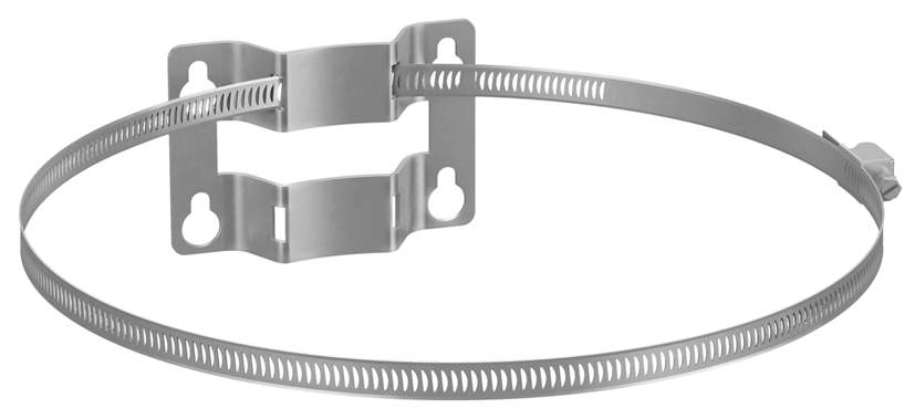  Support mural pour vase d'expansion avec collier de serrage 