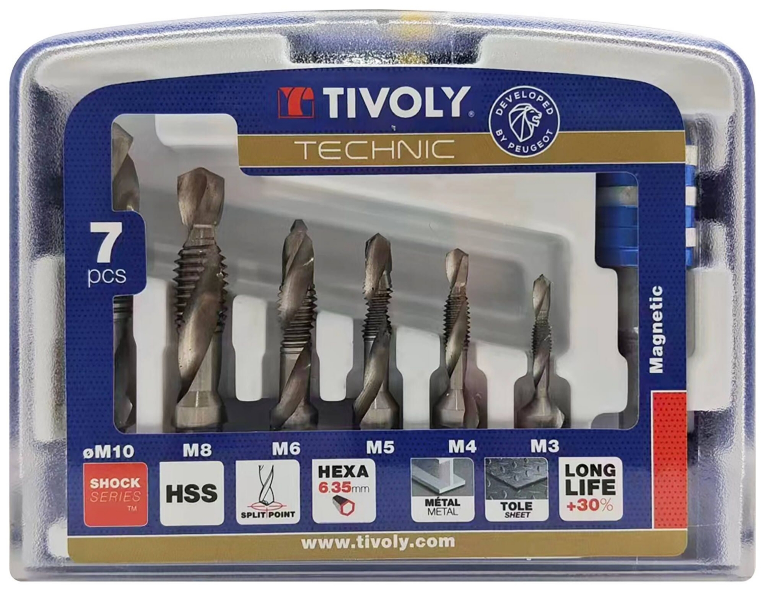 TIVOLY Douille 1/2 à choc Torx mâle N°60 TIVOLY pas cher 