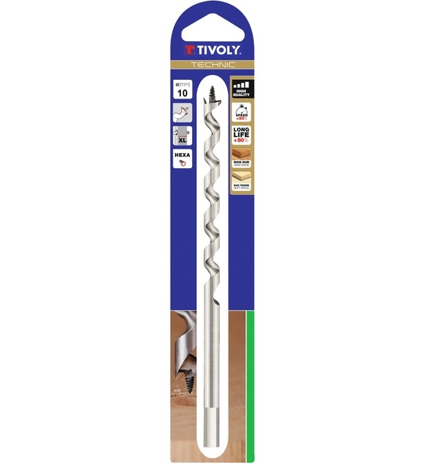 Mèche à bois HSS - 1080124 Tivoly