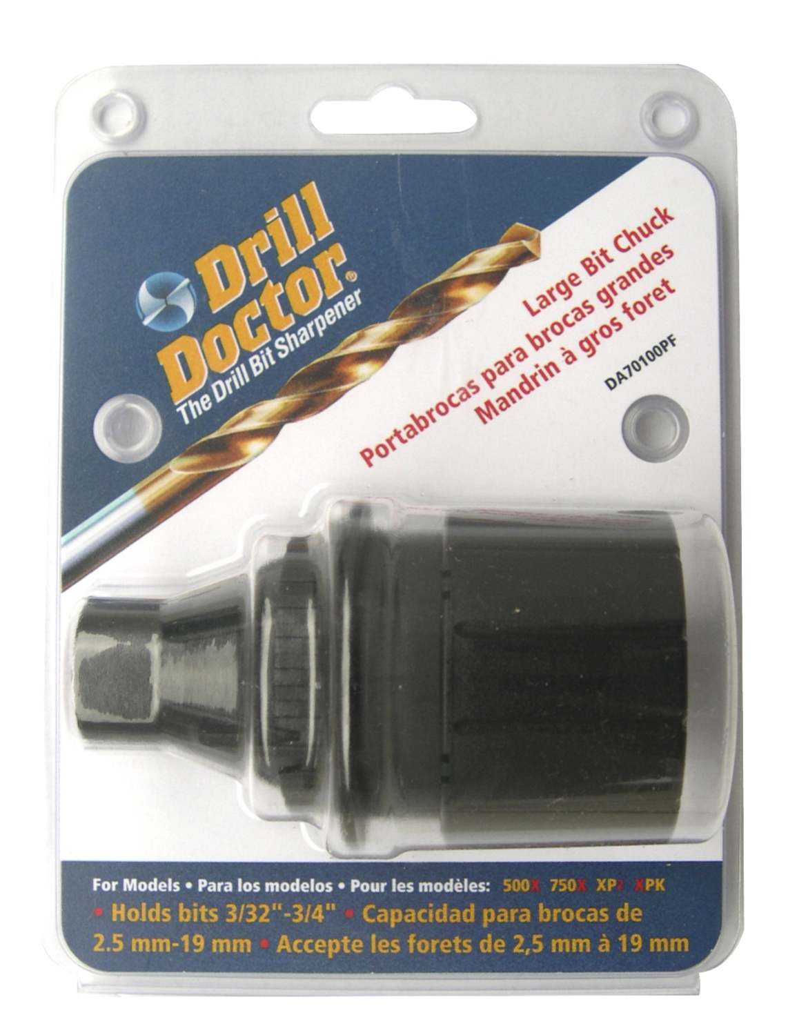 Mandrin pour affûteurs Drill Doctor Tivoly