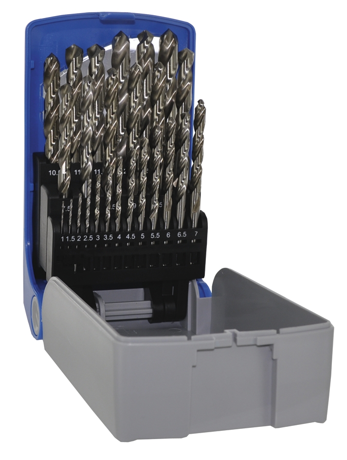  Coffret de 25 forets cylindriques 