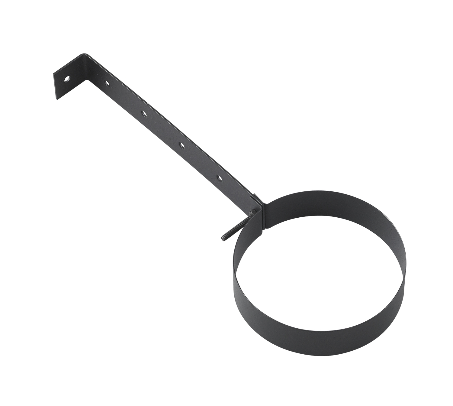 Collier noir mat Ten