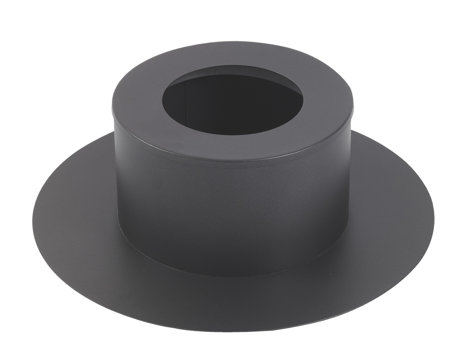 Cache conduit rond noir Ten
