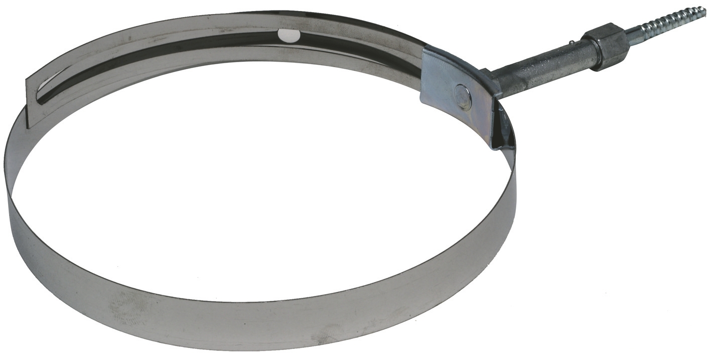 Collier de fixation télescopique réglable inox Ten