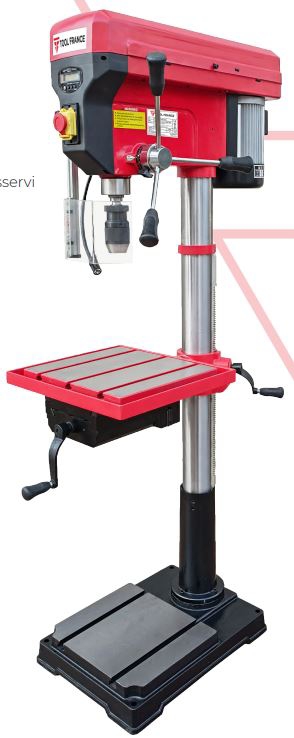 Perceuse à colonne TFD-32TE Tool France