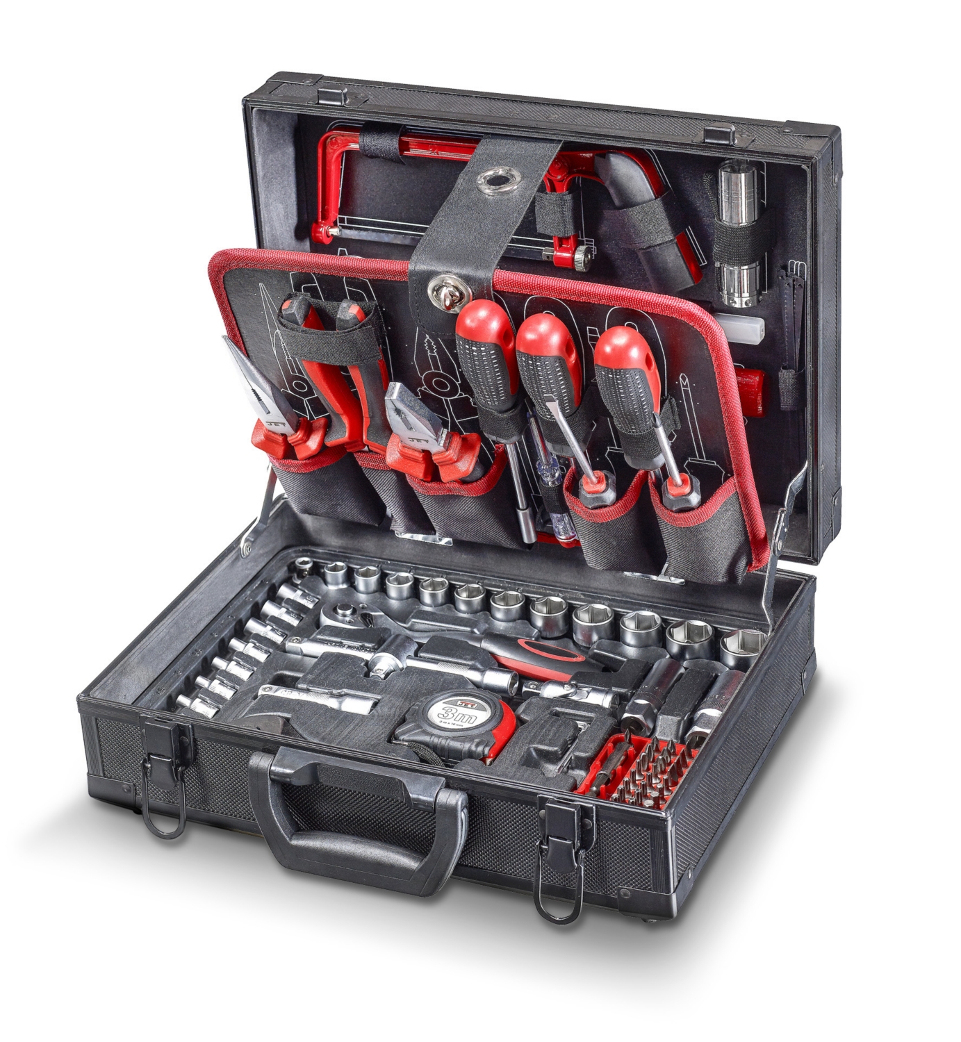 Coffret d'outils en aluminium Y-114C Jet