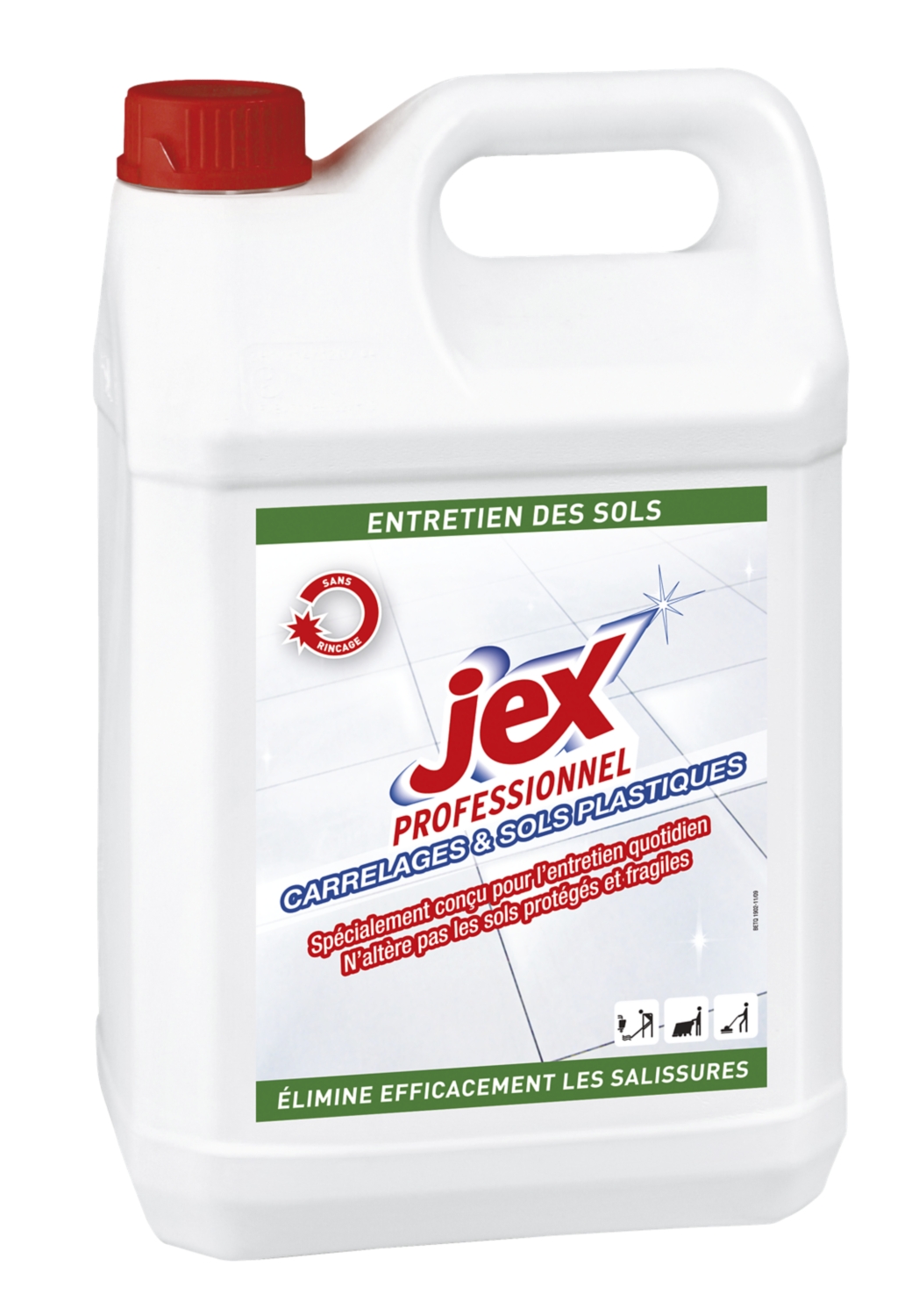 Nettoyant carrelages et sols plastiques Jex Pro Jex Pro