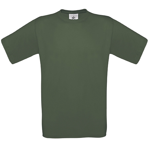 Tee-shirt de travail CG150 vert bouteille B&C Collection