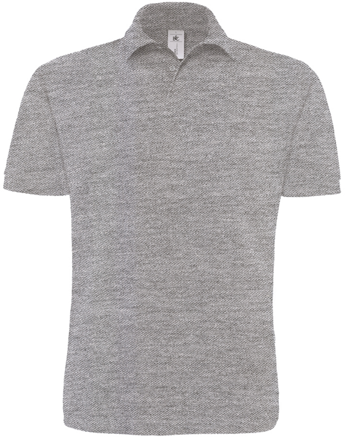 Polo Heavymill ML - Gris heather B&C Collection