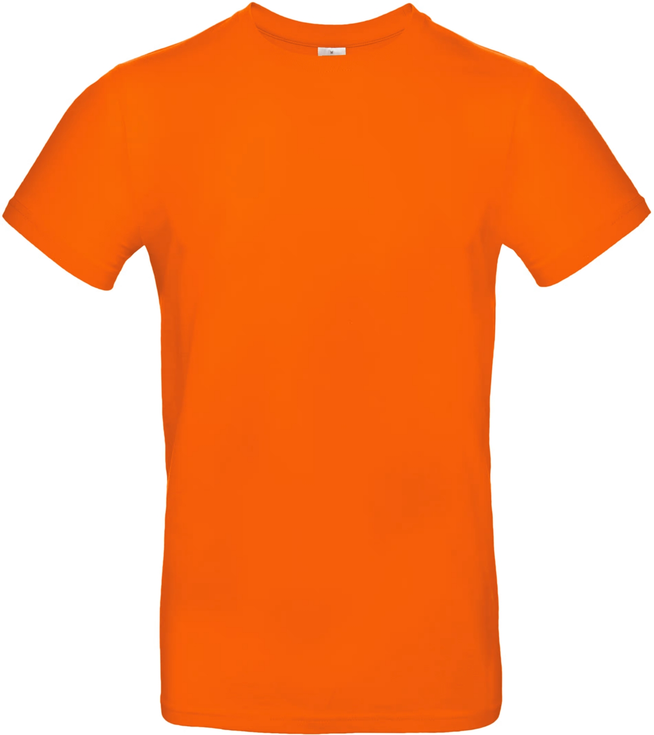 T-shirt coton pré-rétréci ring-spun homme CGTU03T MC orange