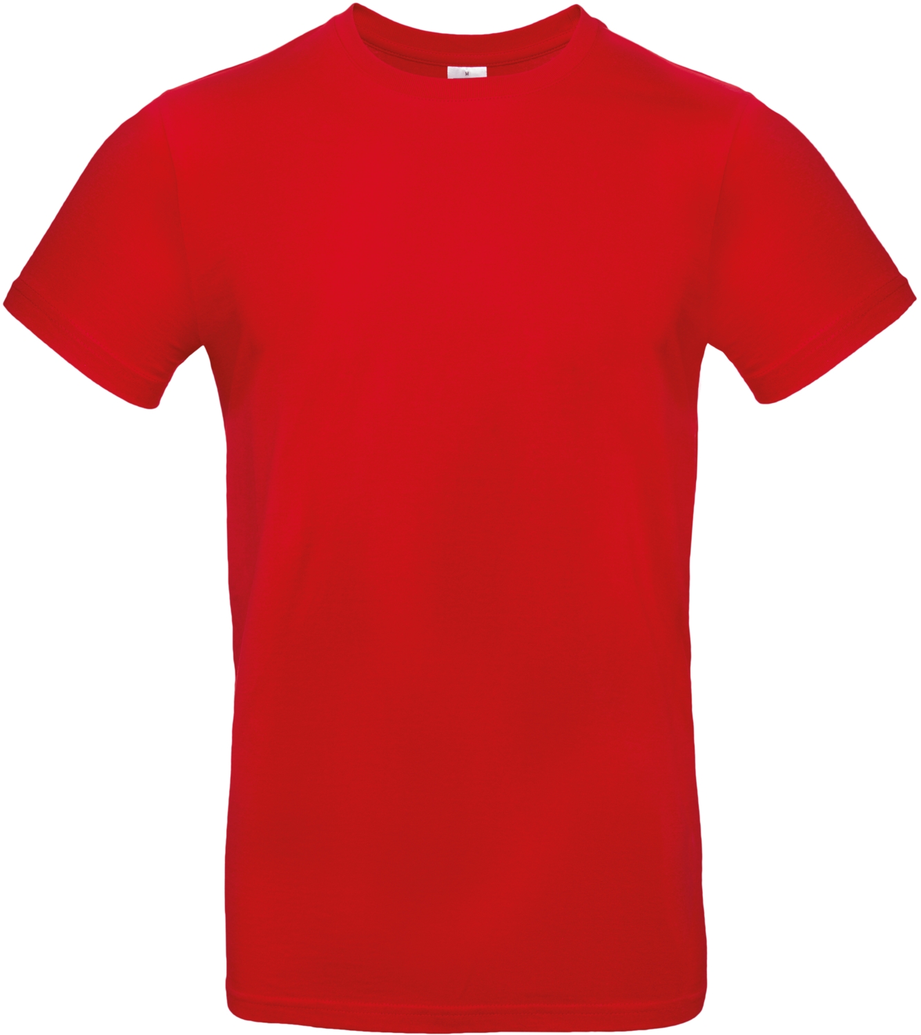 T-shirt coton pré-rétréci ring-spun homme CGTU03T rouge