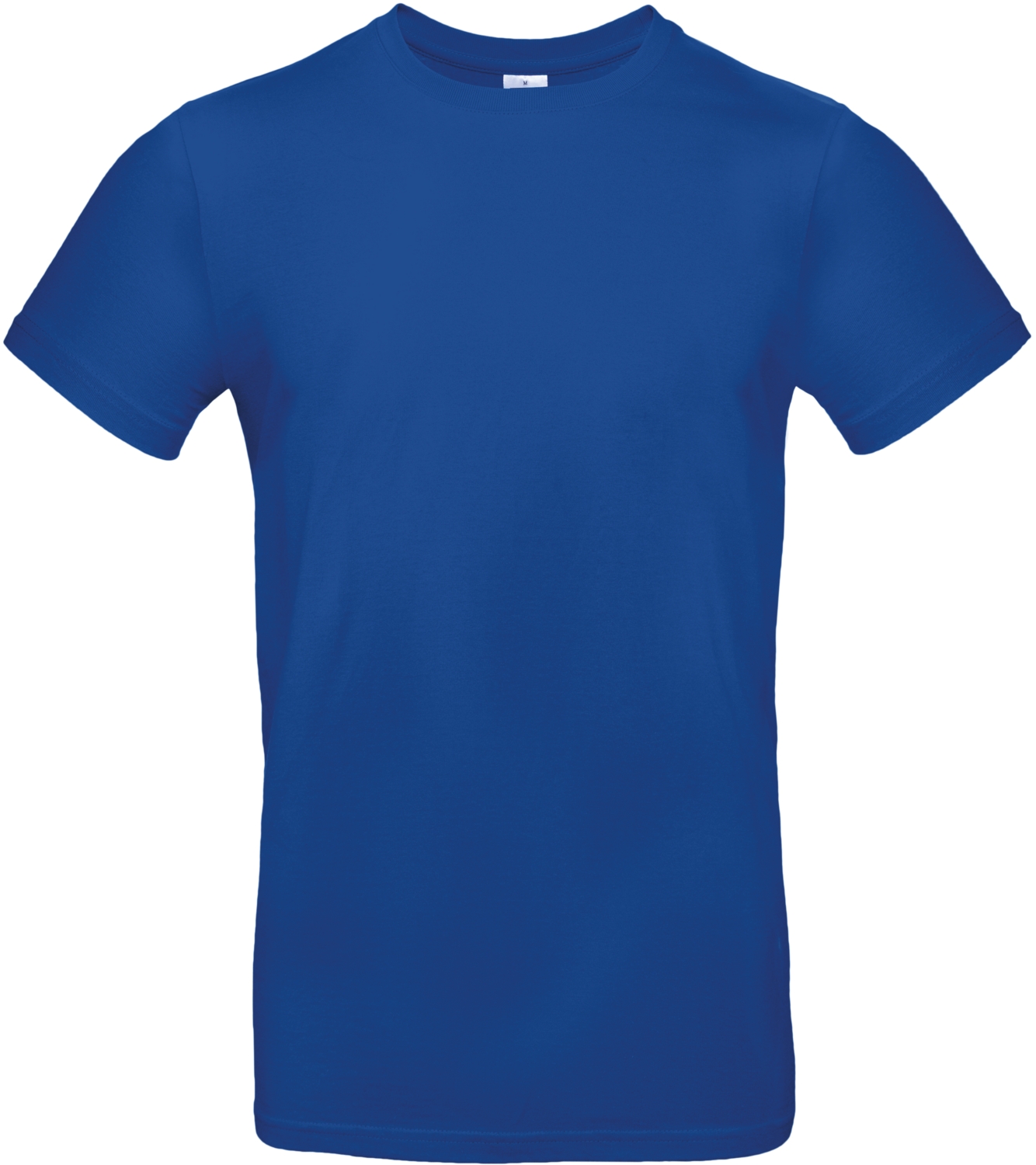 T-shirt coton pré-rétréci ring-spun homme CGTU03T bleu royal