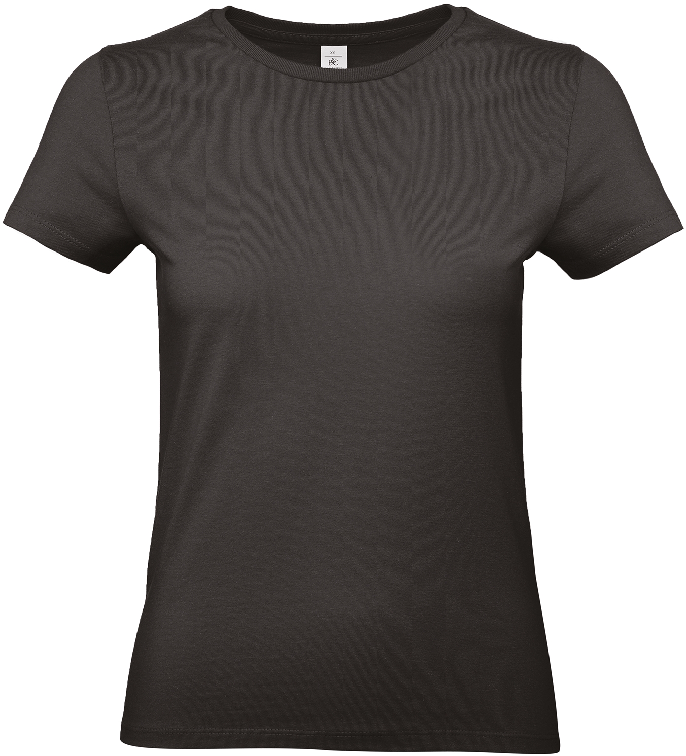 T-shirt coton pré-rétréci ring-spun femme CGTW04T noir