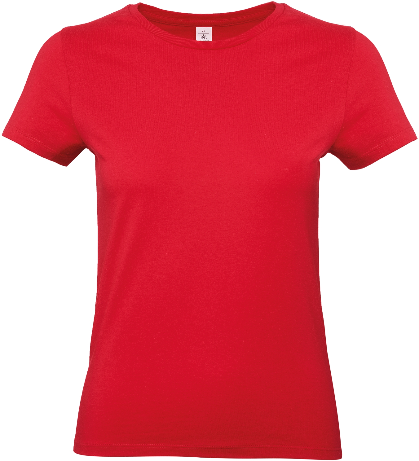 T-shirt coton pré-rétréci ring-spun femme CGTW04T rouge