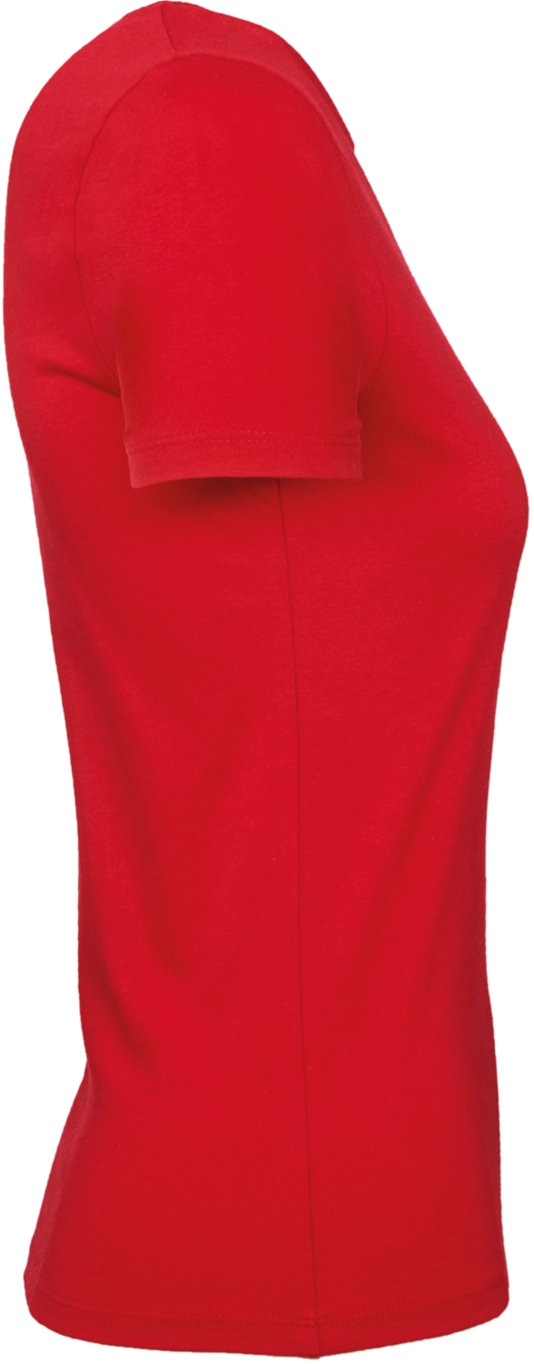 T-shirt coton pré-rétréci ring-spun femme CGTW04T rouge B&C