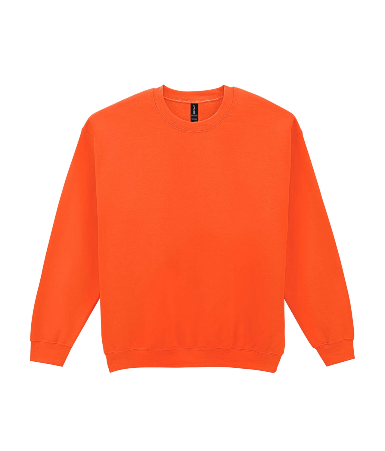 Sweat-shirt coton polyester mixte GI18000 orange