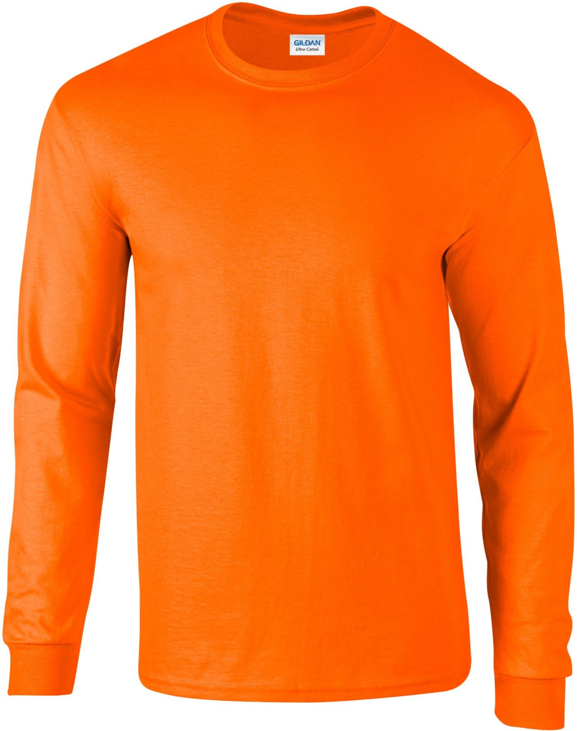 Tee-shirt GI2400C ML - Orange safety Gildan