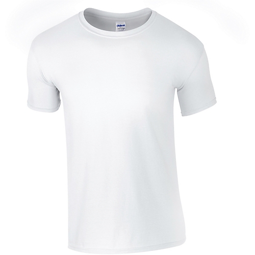 Tee-shirt GI6400 - Blanc Gildan