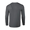 Tee-shirt ML GI64400 - Gris charcoal Gildan