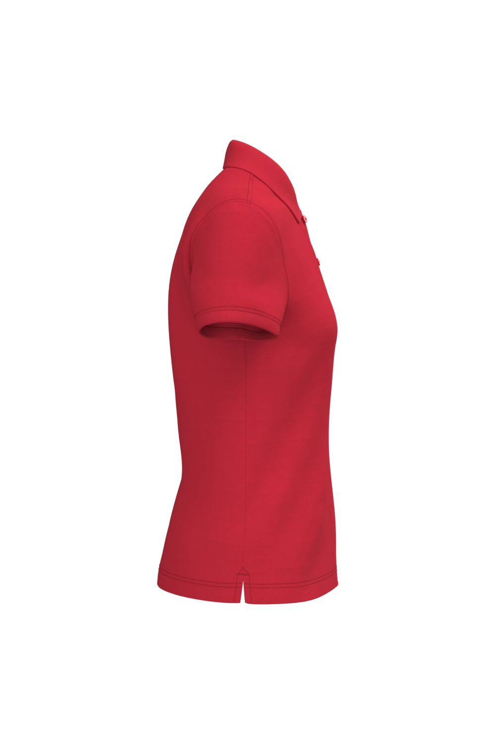 Polo coton peigné maille piquée femme K242 rouge Kariban