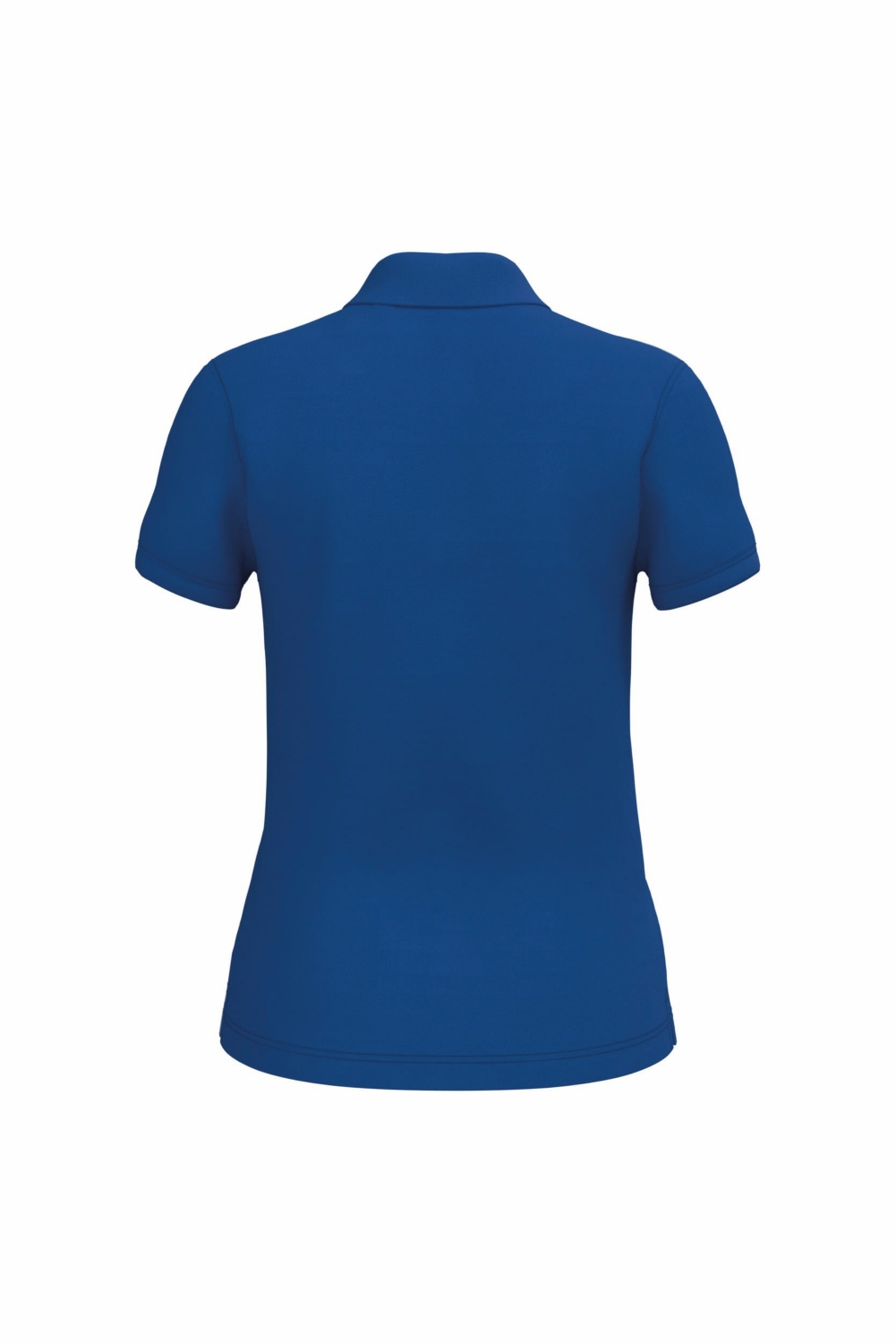 Polo coton femme K242 col en bord-côte manches courtes bleu royal Kariban
