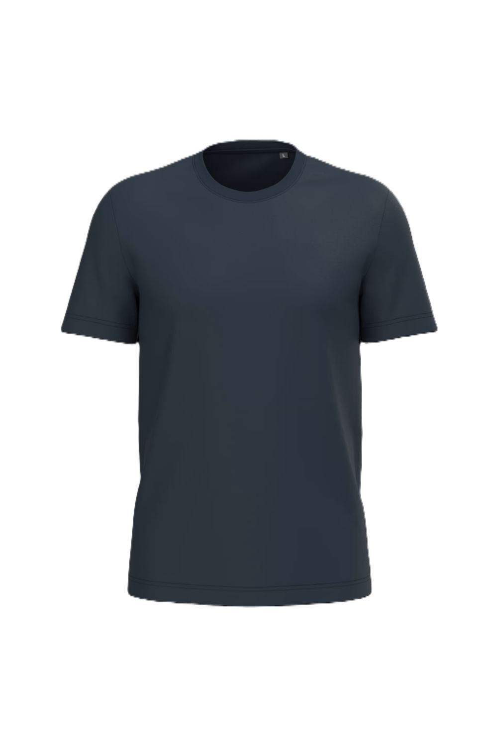 T-Shirt coton homme K3032IC col rond manches courtes navy