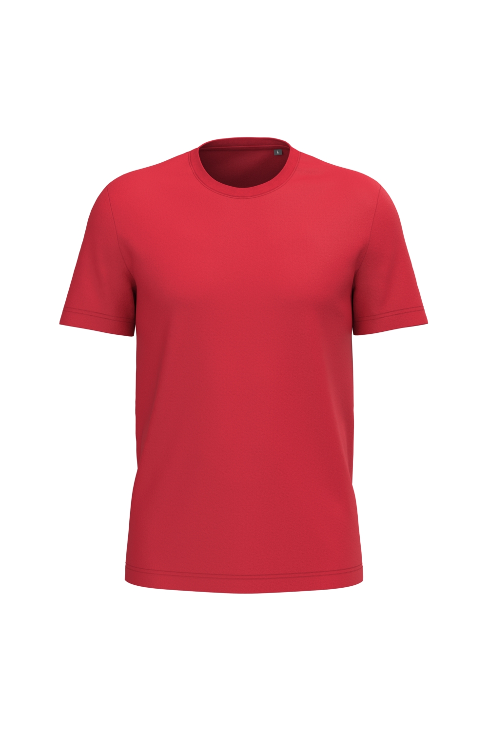 T-shirt coton peigné homme K3032I rouge