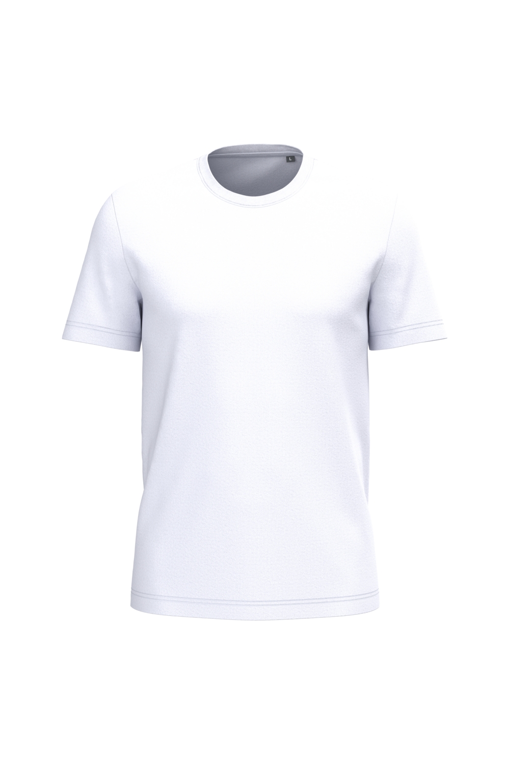 T-shirt coton peigné homme K3032I blanc