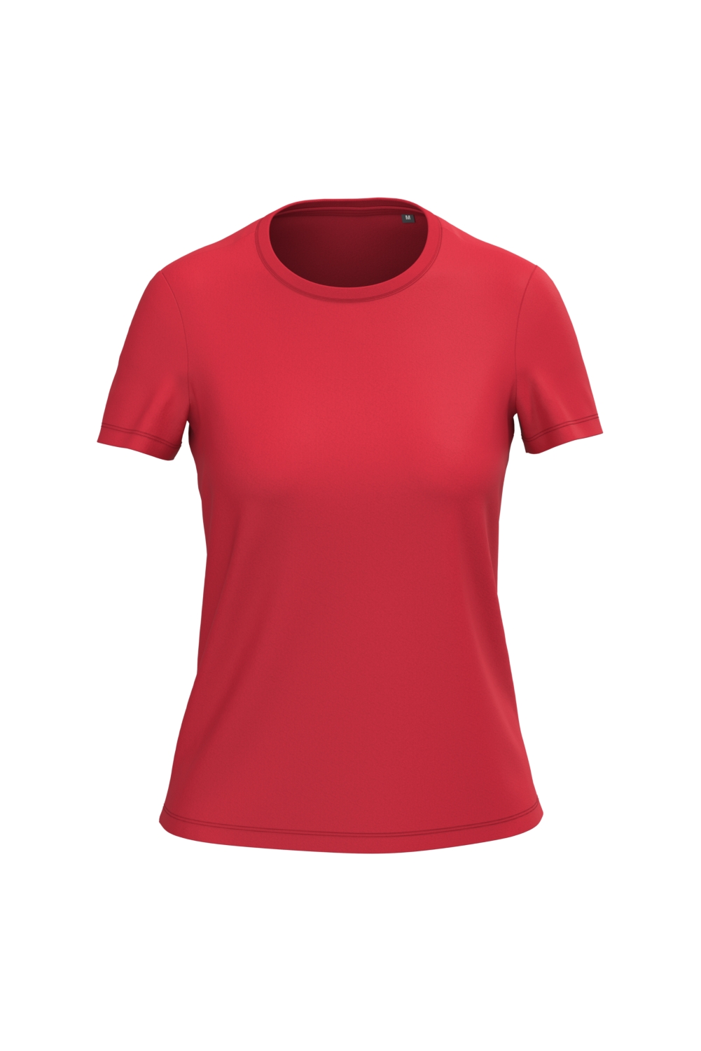 T-shirt coton peigné femme K3052I rouge