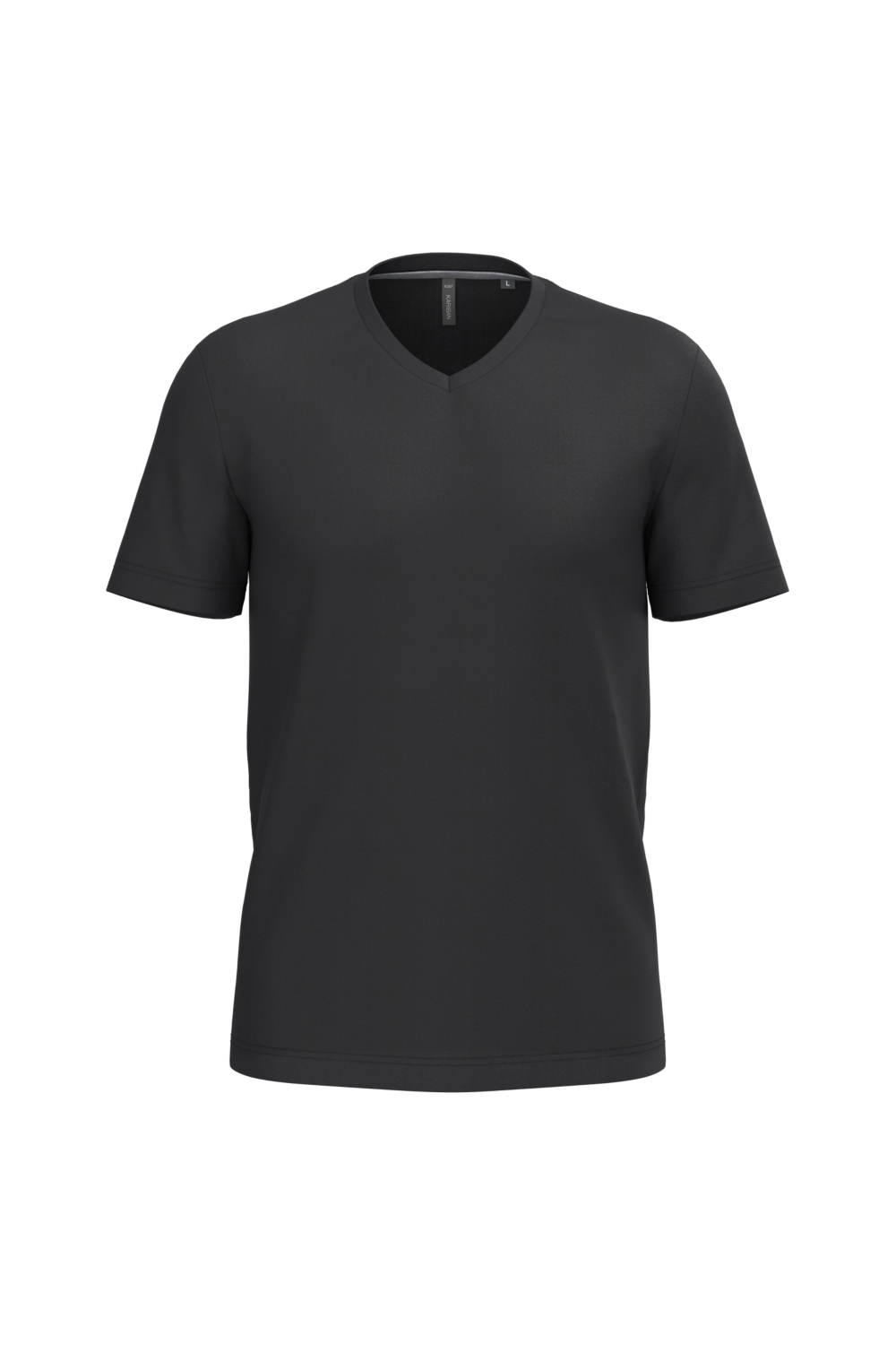 T-shirt coton homme K357 noir